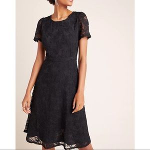 Anthropologie Sz M Embroidered Lace Dress by Sunday in Brooklyn EUC